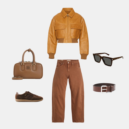 Cognac Leather Premium